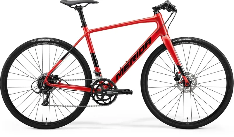 2022 Merida Speeder 200 MY22 Flat Bar Road Bike in Red