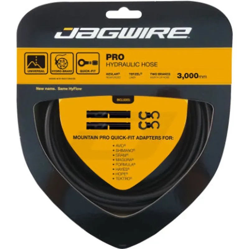 Jagwire Pro Hydraulic 3m Hose Kit in Stealth Black