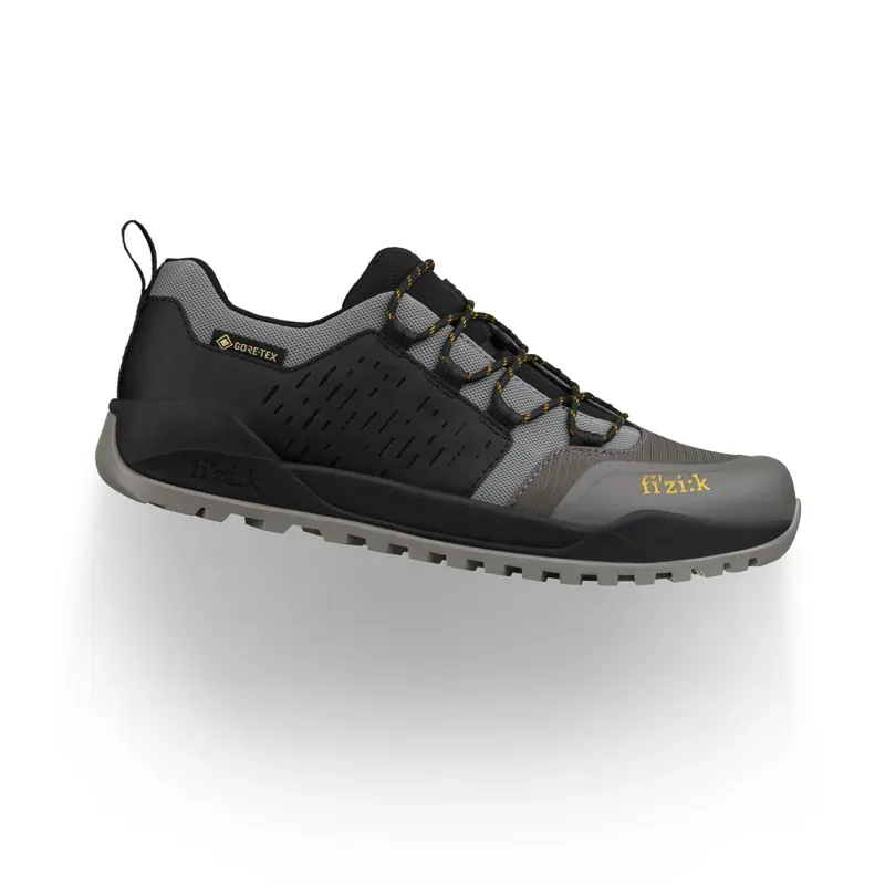 Fizik Terra Ergolace GTX Flat Shoes In Grey/Black