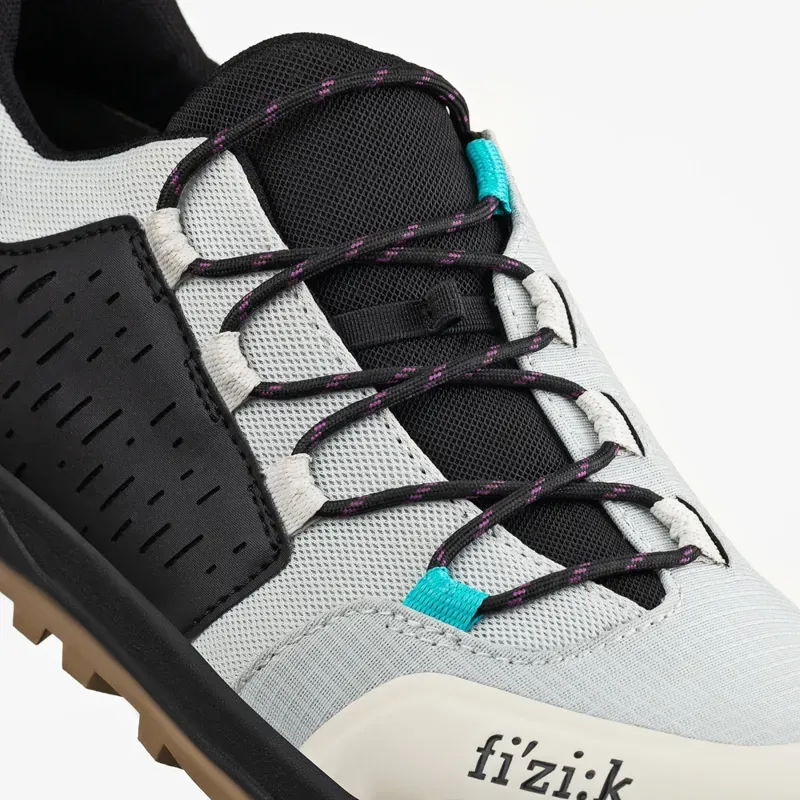 Fizik Terra Ergolace GTX Flat Shoes In Ice/Grey-4