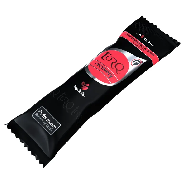 Torq Recovery Drink 10x Single Serve Sachets - Strawberries and Cream