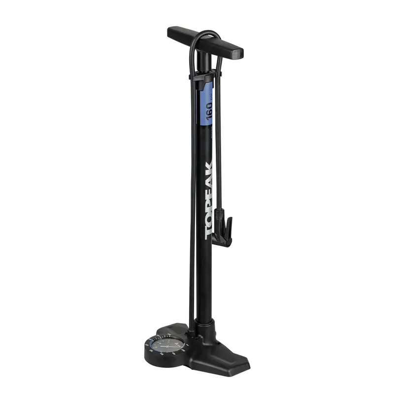 Topeak Joe Blow Roadie EX Floor Pump in Black/Blue