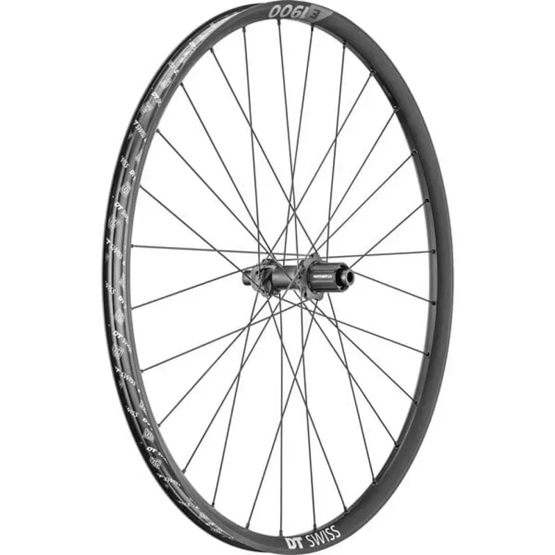 DT Swiss E1900R 29in BOOST Shimano Rear Wheel in Black-1