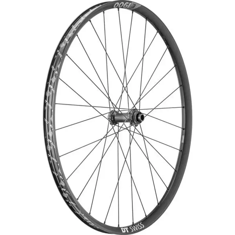 DT Swiss E1900R 27.5in BOOST Front Wheel in Black